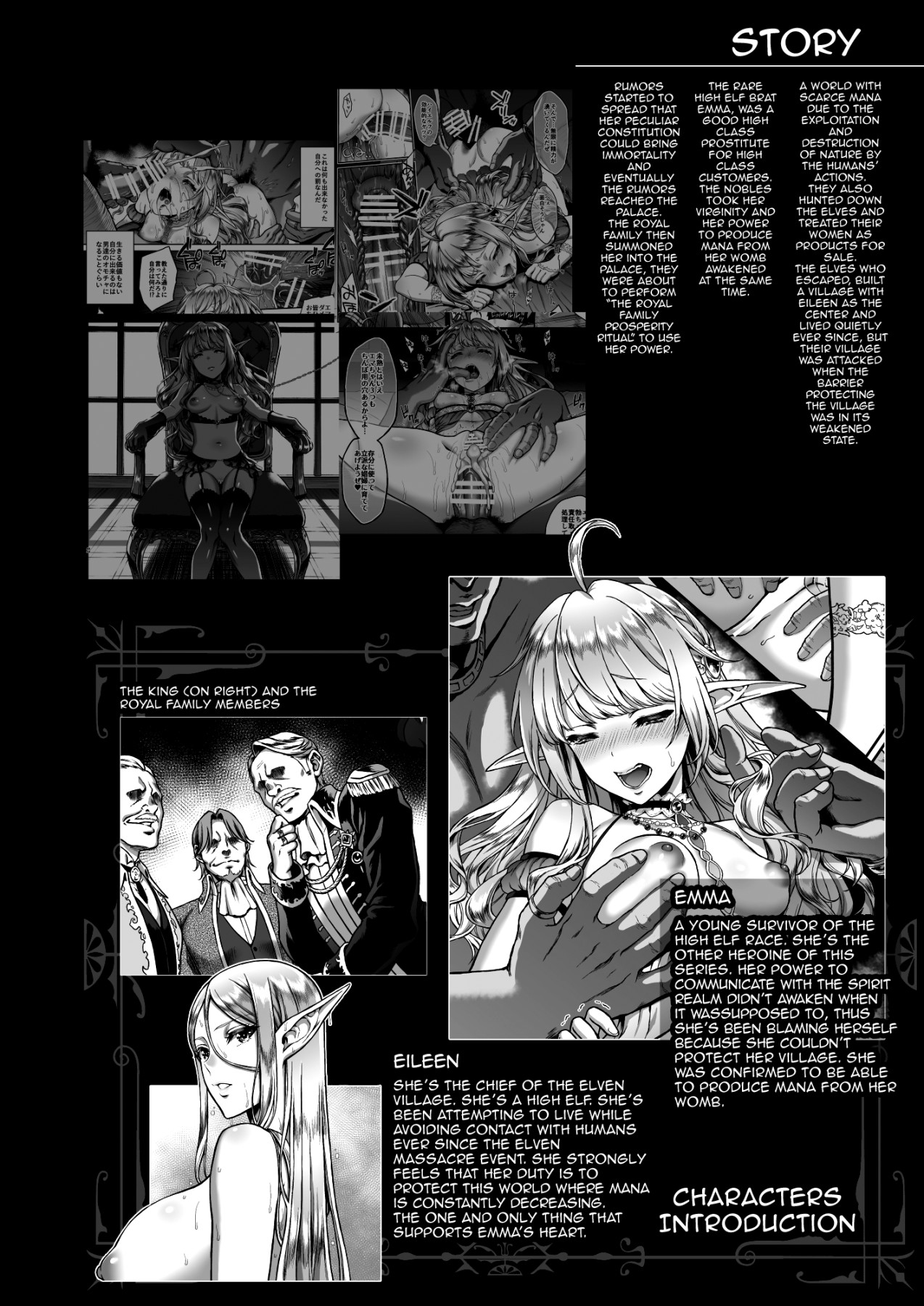 Hentai Manga Comic-Twilight Elf Prostitute 6 - The story of Emma's side [Digital] [Ero](robert)-Read-2